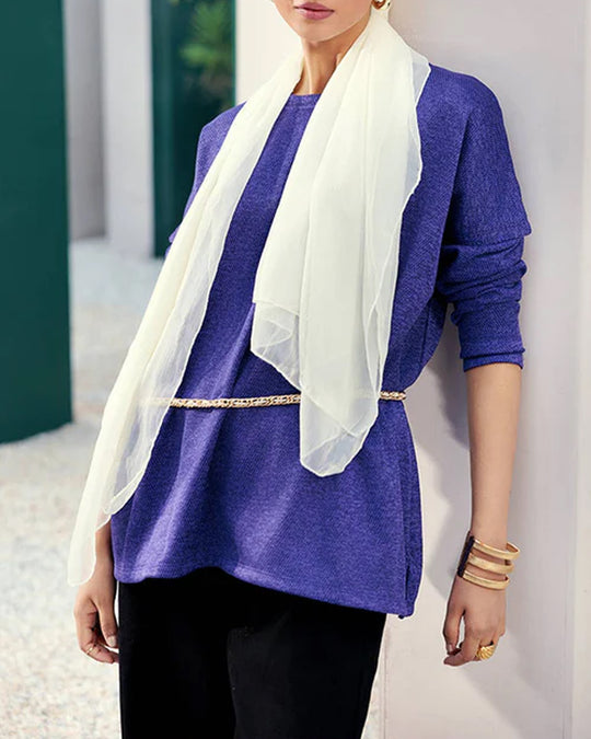 Eminent Women's Texture Top - Purple