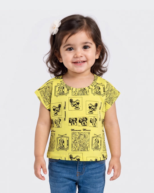 Girls' Half Sleeves T-Shirt