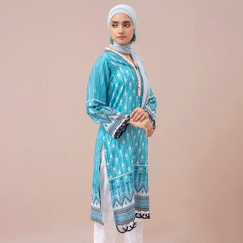 Eminent Printed Digital Lawn With Chiffon Dupatta Unstitched 3Pcs Suit - ES24LP3P15, Women, 3Pcs Shalwar Suit, Eminent, Chase Value