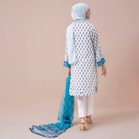 Eminent Printed Digital Lawn With Chiffon Dupatta Unstitched 3Pcs Suit - ES24LP3P09, Women, 3Pcs Shalwar Suit, Eminent, Chase Value