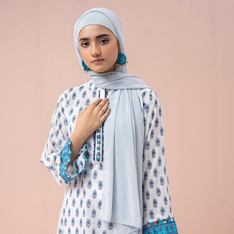Eminent Printed Digital Lawn With Chiffon Dupatta Unstitched 3Pcs Suit - ES24LP3P09, Women, 3Pcs Shalwar Suit, Eminent, Chase Value