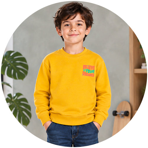 Boys Junior Hoodies & Sweatshirt