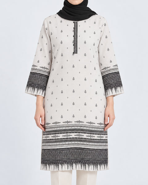 Women's Ethnic Fusion Printed 1 Pc