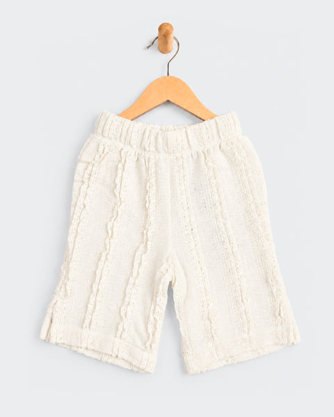 Newborn Girls Knitted Night Trousers