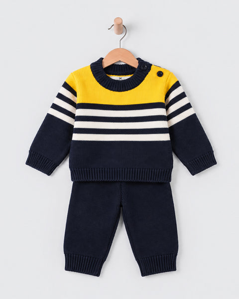 Newborn Boys Sweater Suit