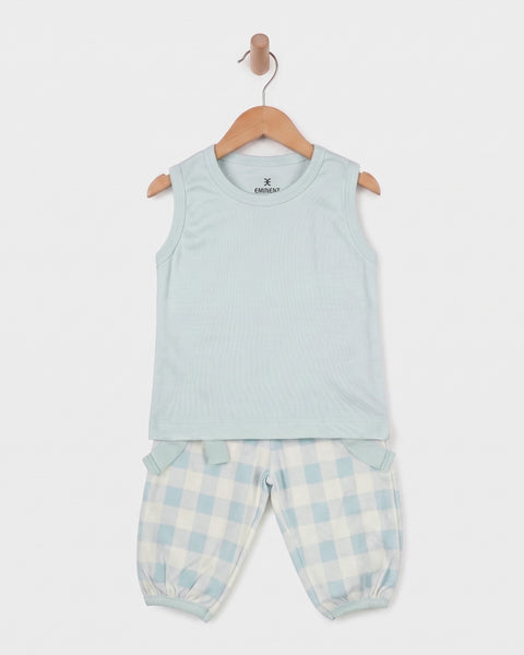 Newborn Girls' Cotton Co-ord Set