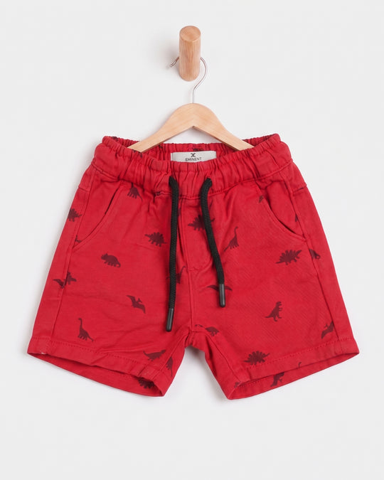 Newborn Boys Regular Twill Shorts