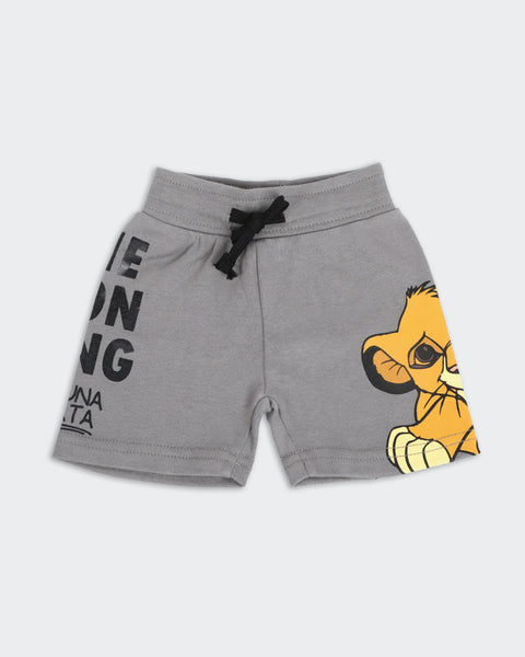 Newborn Boys' Short - Grey