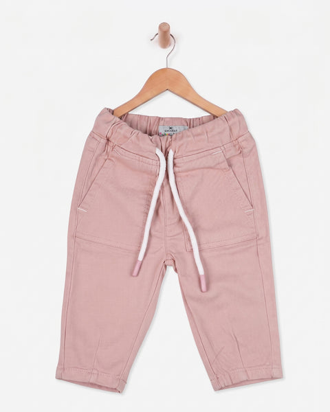 Newborn Girls' Cotton Pants