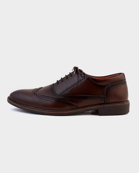 Men's Leather Lace-Up Shoes