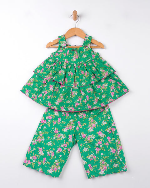 Newborn Girls' Essential Printed 2pc Suit