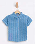 Newborn Boys' Casual Half Sleeves Shirt