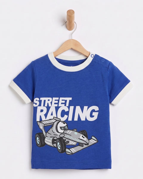 Newborn Boys Interlock T-Shirt