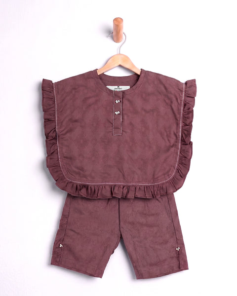 Newborn Girls' Plain Fusion 2Pc Suit
