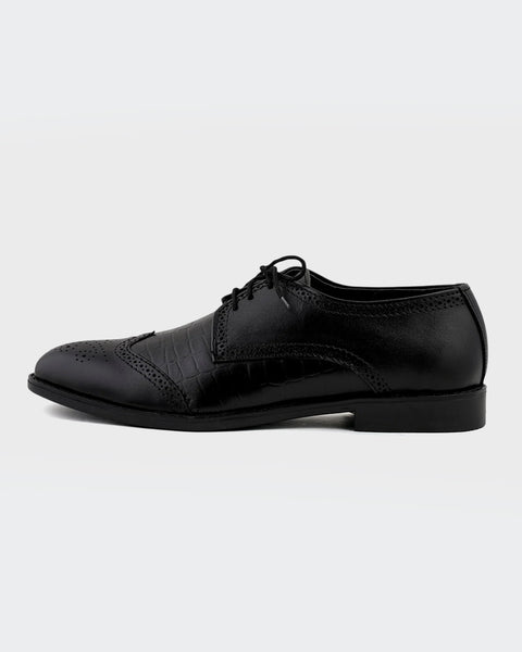 Men's Leather Formal Lace-Up Shoes