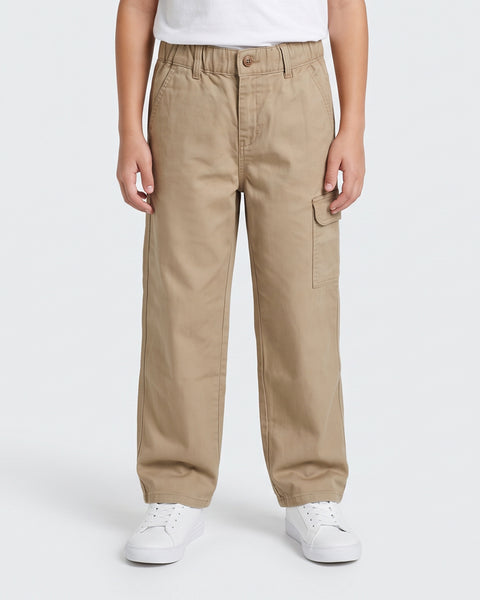 Boys Woven Cotton Pants