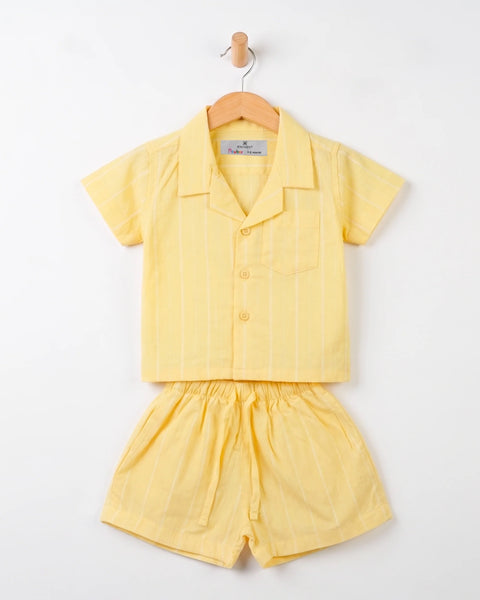 Newborn Boys Seersucker Co-Ord Set