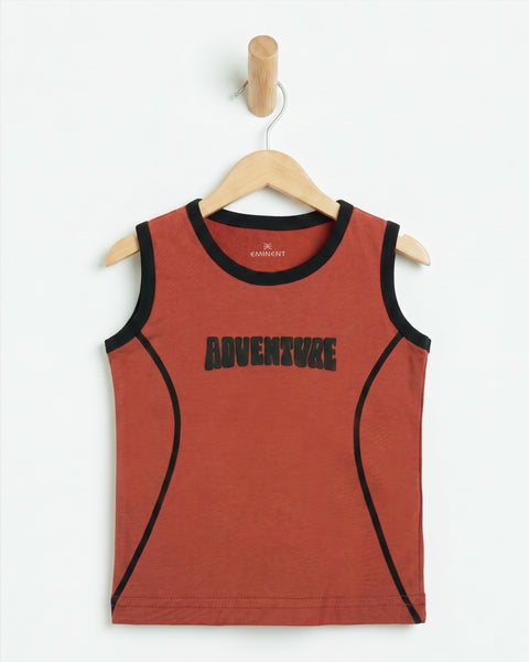 Newborn Boys Single Jersey Sando
