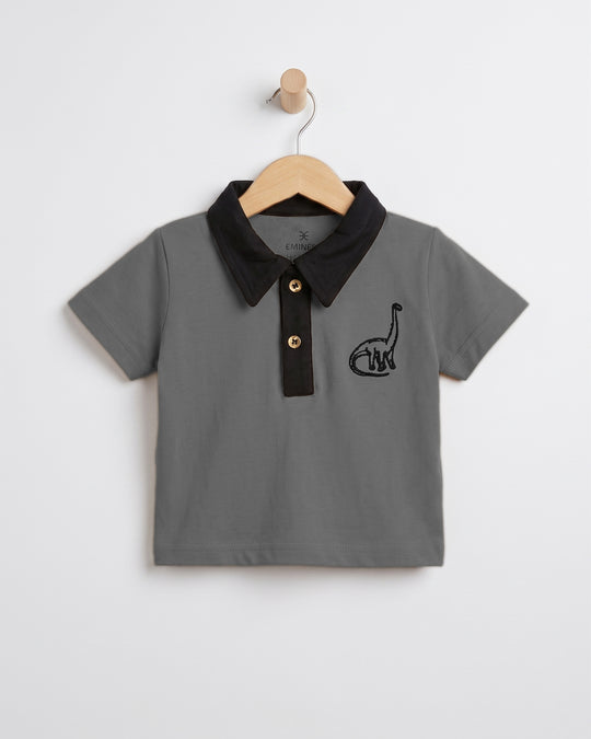 Newborn Boys Pique Polo T-Shirt