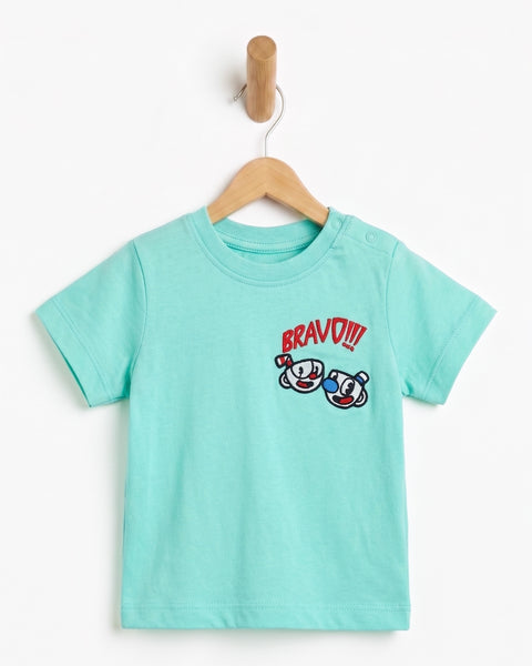 Newborn Boys Half Sleeves T-Shirt