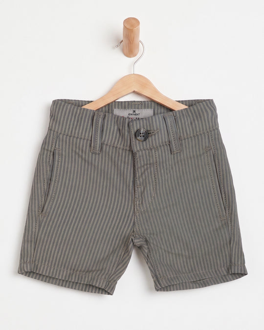 Newborn Boys Regular Twill Shorts