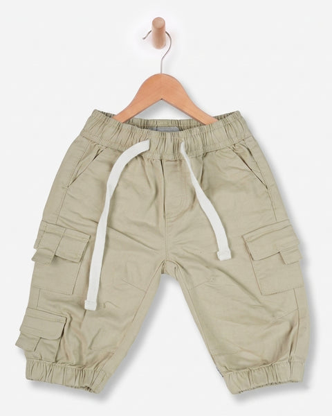 Newborn Boys' Cotton Pants