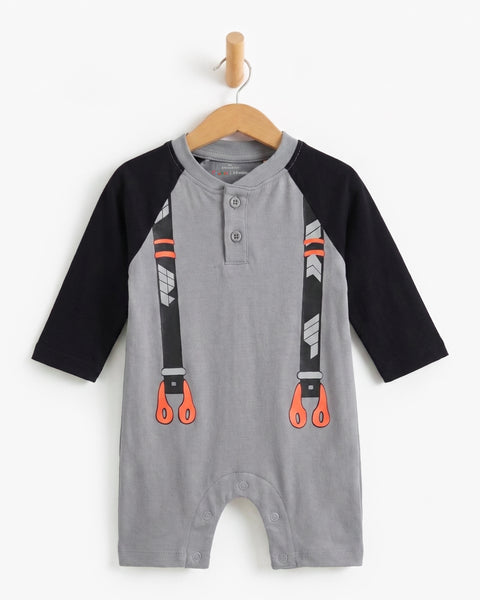 Newborn Boys Full Sleeves Romper