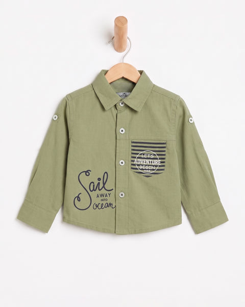 Newborn Boys Casual Shirt