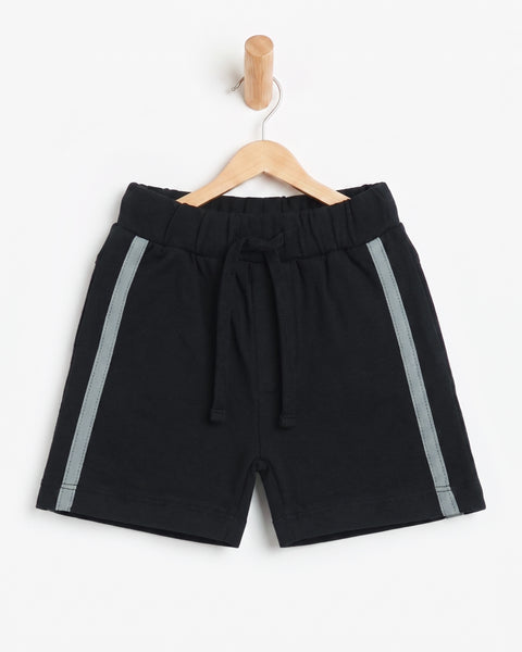 Newborn Boys Interlock Shorts