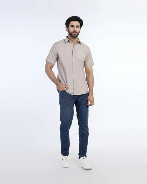 Men's Casual Half Sleeves Shirt