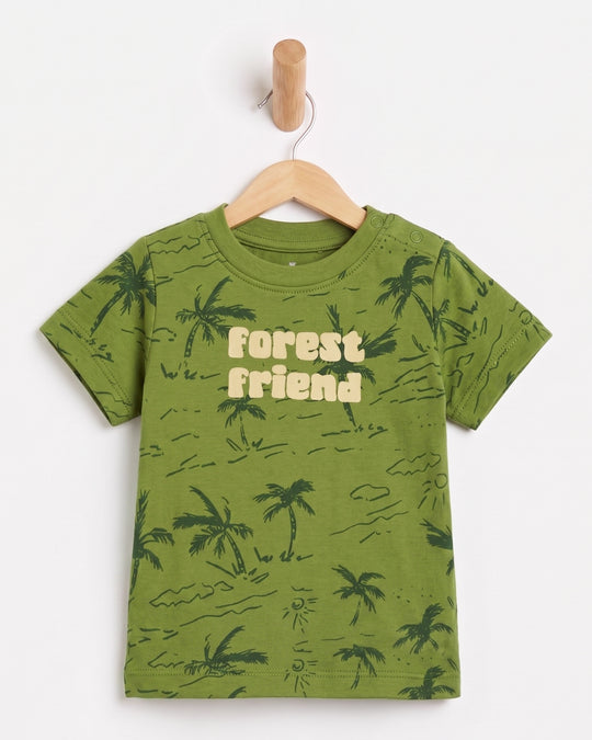 Newborn Boys Interlock T-Shirt