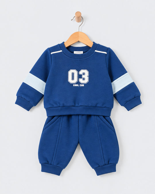 Newborn Boys Knitted Co-Ord Set