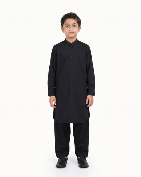 Boys' Plain Shalwar Kameez