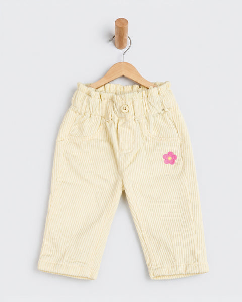 Newborn Girls Cotton Pants
