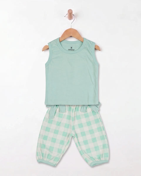 Newborn Girls' Cotton Co-ord Set