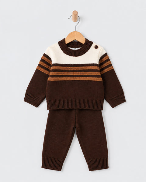Newborn Boys Sweater Suit