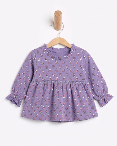 Newborn Girls Knitted Casual Frock