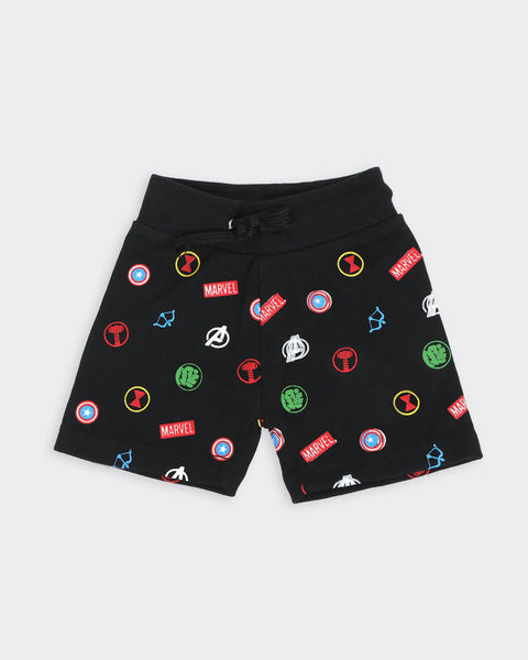 Newborn Boys' Short - Black