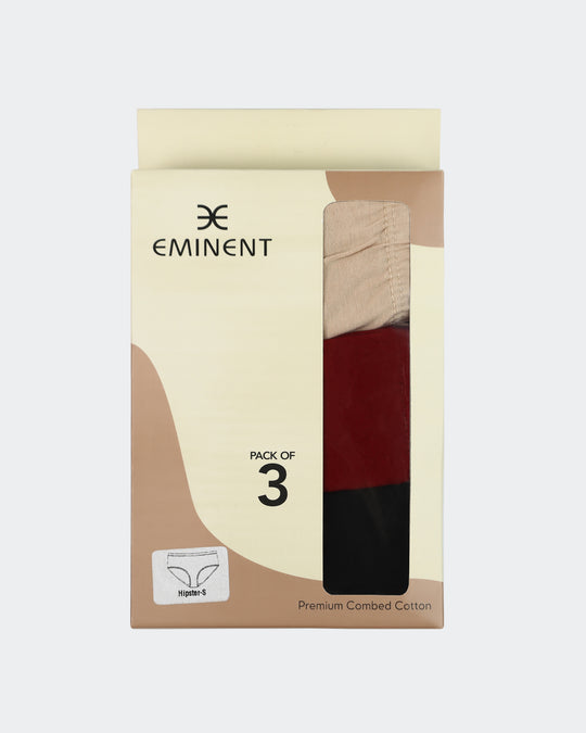 Women's Seamless Hipster Panty - Pack of 3