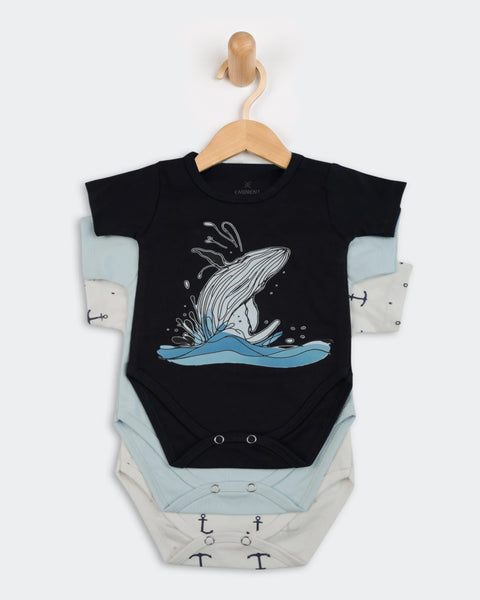 Newborn Boys Romper Set
