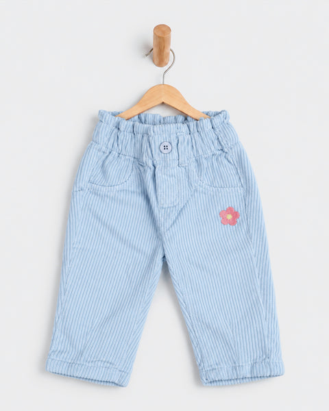 Newborn Girls Cotton Pants