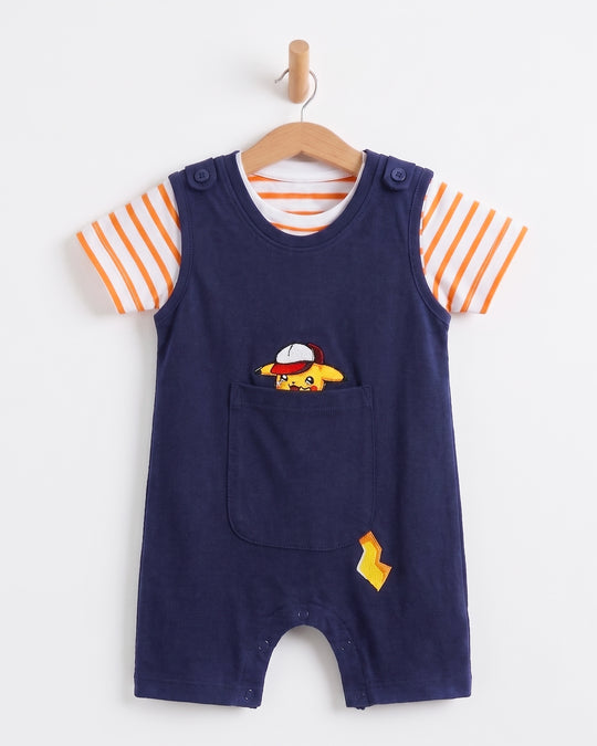 Newborn Boys Half Sleeves Romper