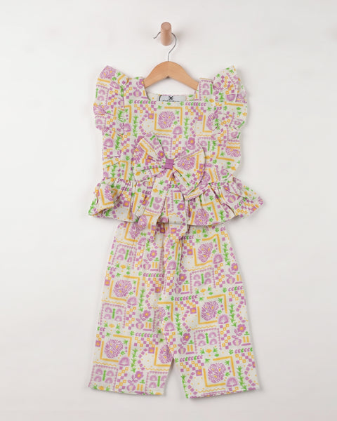Newborn Girls' Essential Printed 2 Pc
