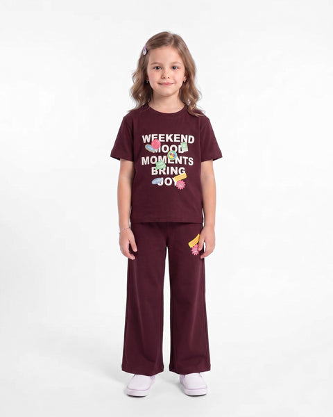 Graphic Jersey Co-Ord Set