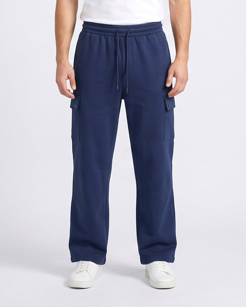 Men's Fleece Cargo Trousers