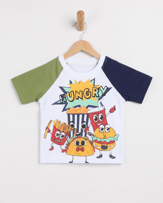 Newborn Boys Half Sleeves T-Shirt