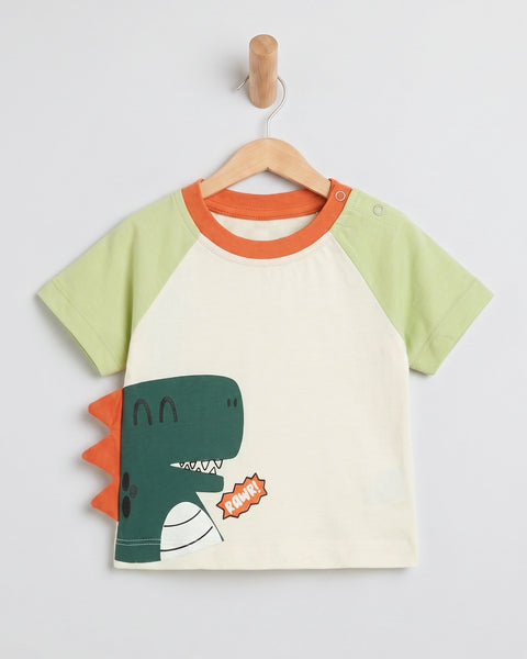 Newborn Boys Single Jersey T-Shirt
