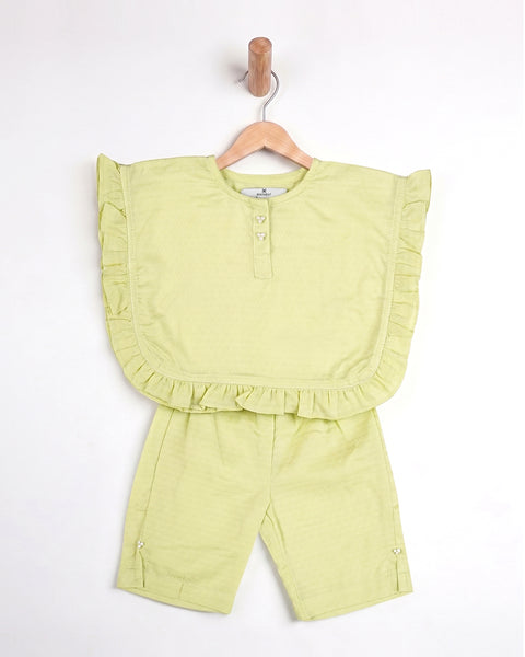 Newborn Girls' Plain Fusion 2Pc Suit