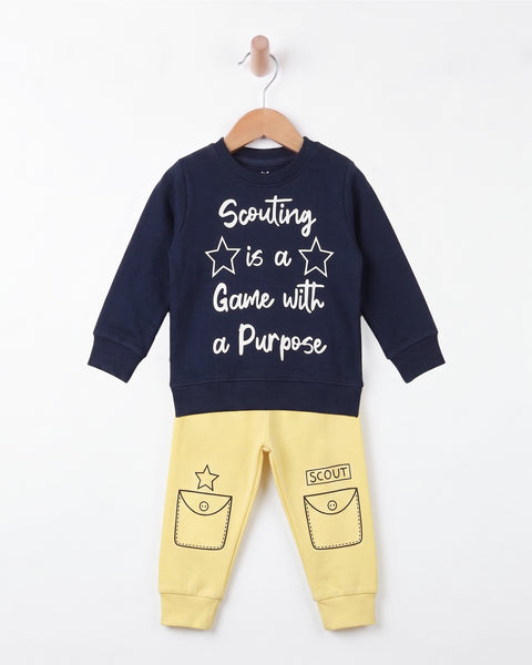 Newborn Boys' 3Pcs Suit