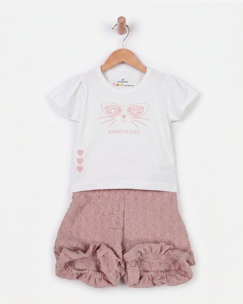 Newborn Girls' Co-Ord Set